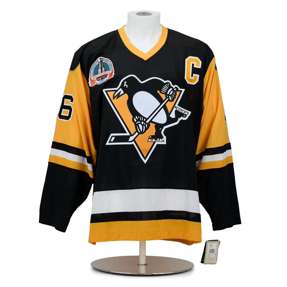 Mario Lemieux Signature close-up