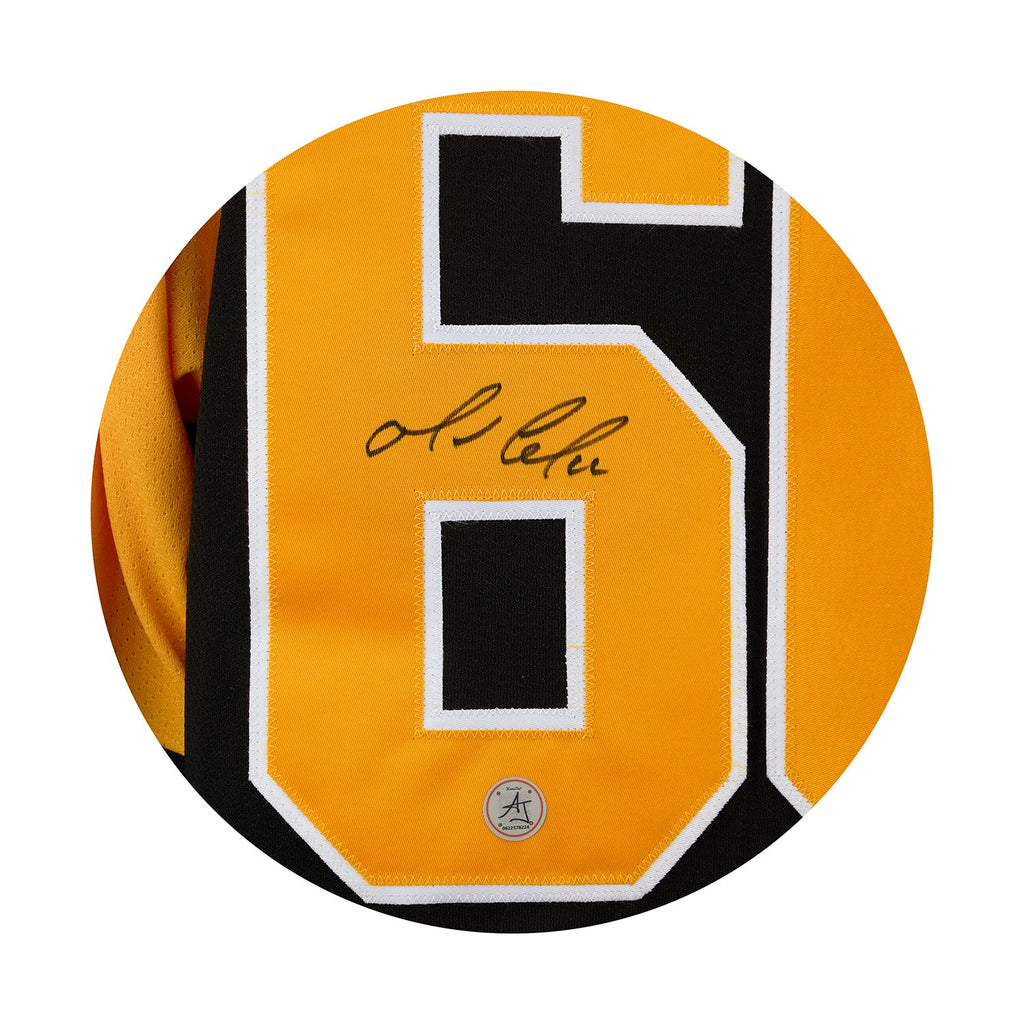 Mario Lemieux Signed Penguins Jersey - Front view