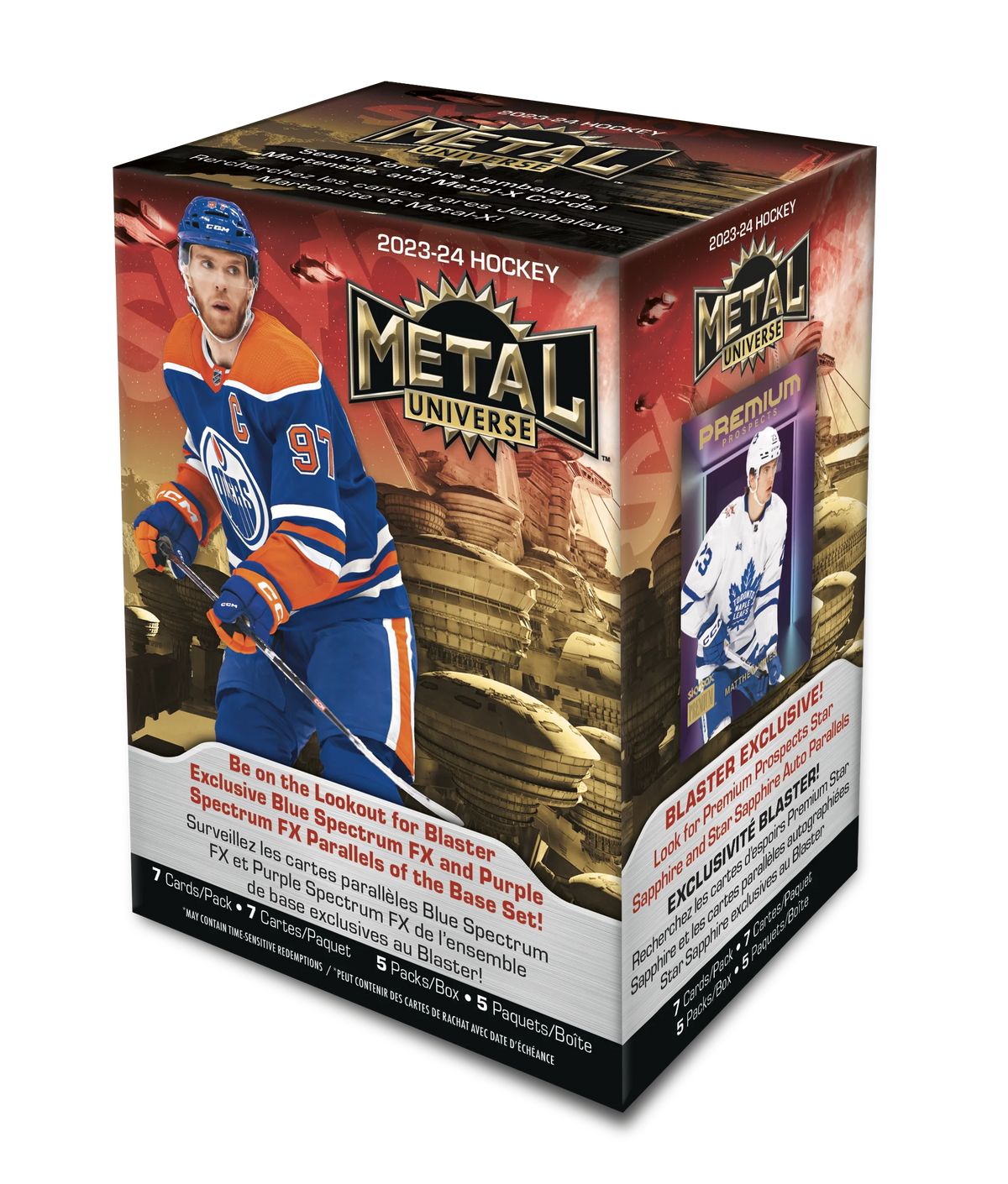 2023-24 Upper Deck Metal Universe Hockey Blaster Box
