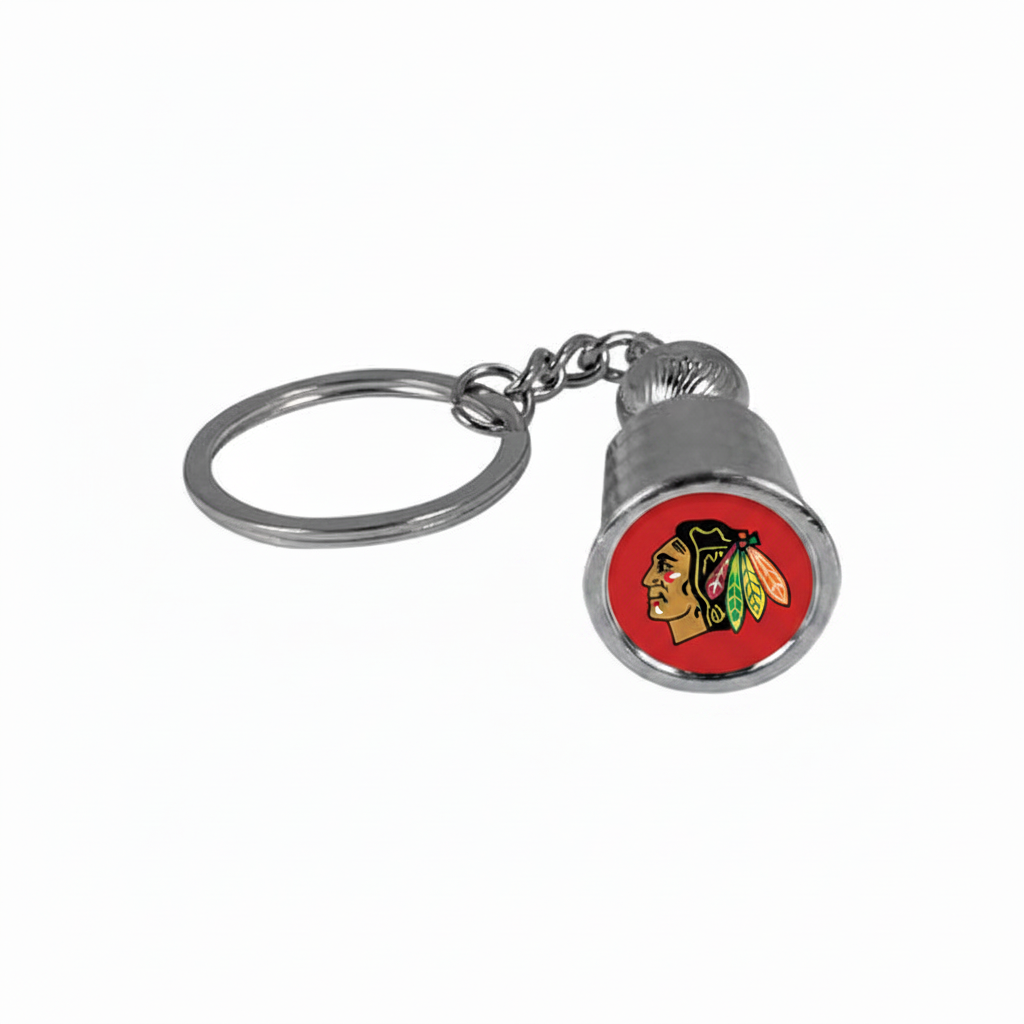 Chicago Blackhawks Stanley Cup Keychain
