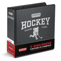 Evoretro Hockey Trading Cards 3-Ring Binder Black