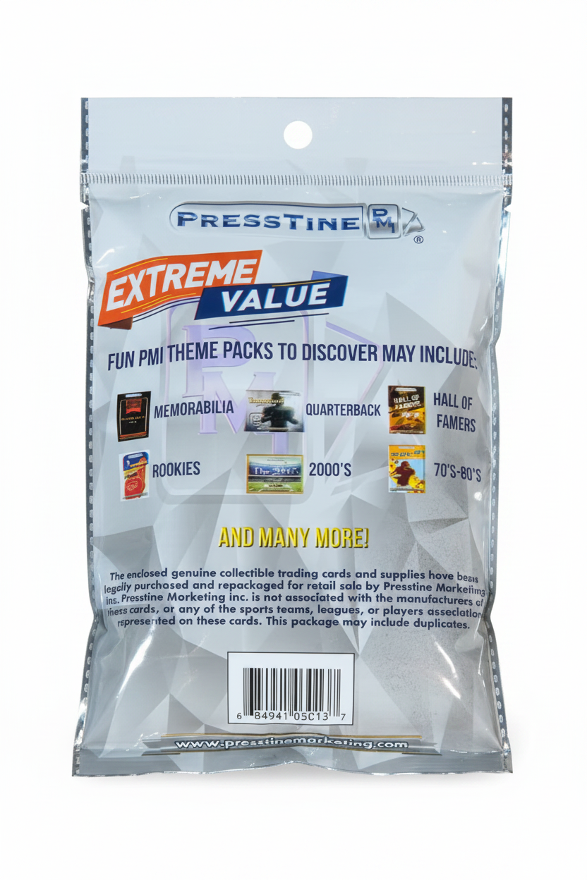 Presstine Football Cards Surprise Bag