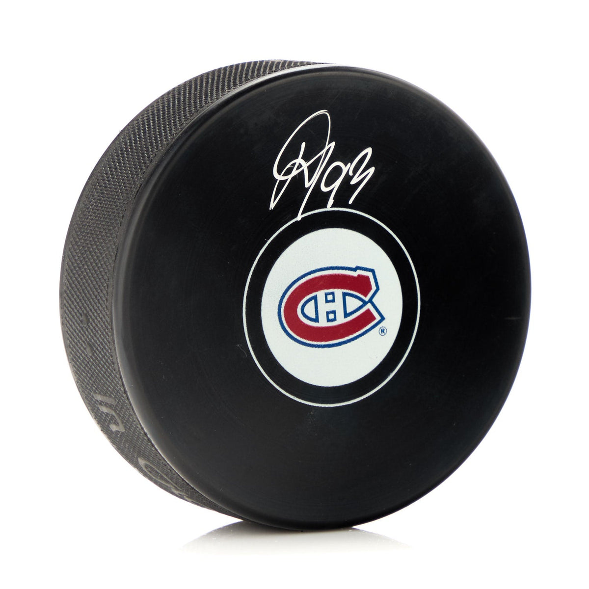 Ivan Demidov Autographed Montreal Canadiens Hockey Puck