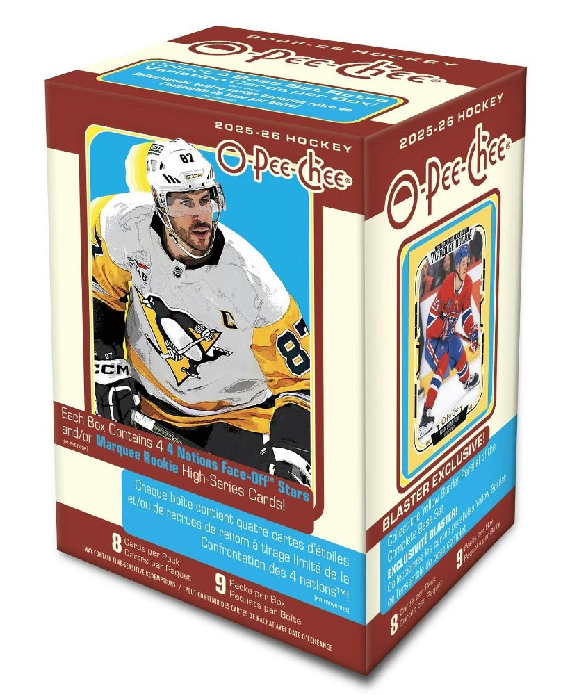2025-26 O-Pee-Chee Hockey Blaster Box