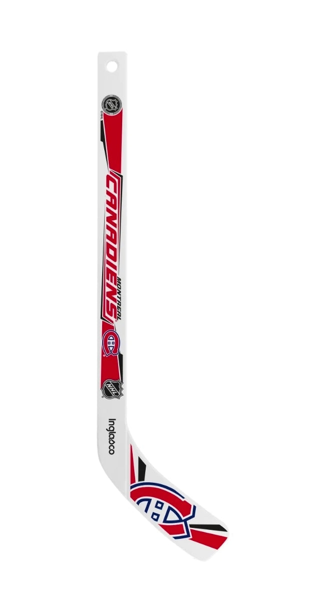 Montreal Canadiens Mini Player Stick by Inglasco NHL Licensed