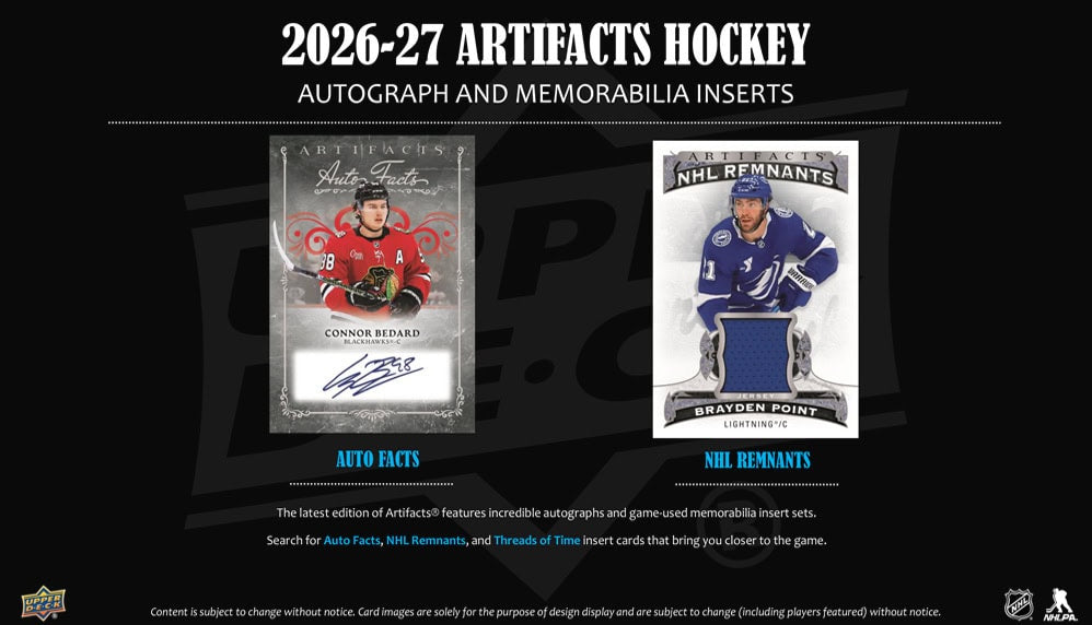 2026-27 Upper Deck Artifacts Hockey Blaster Box