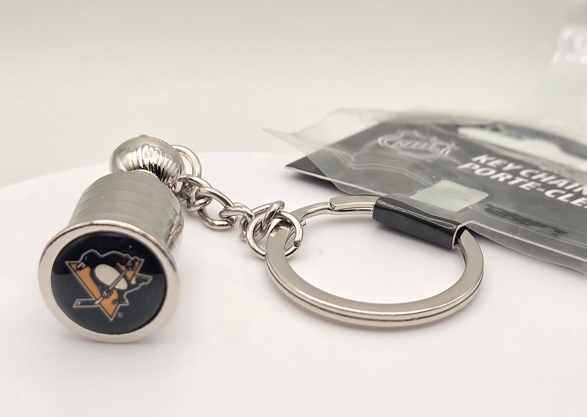 Pittsburgh Penguins Stanley Cup Keychain