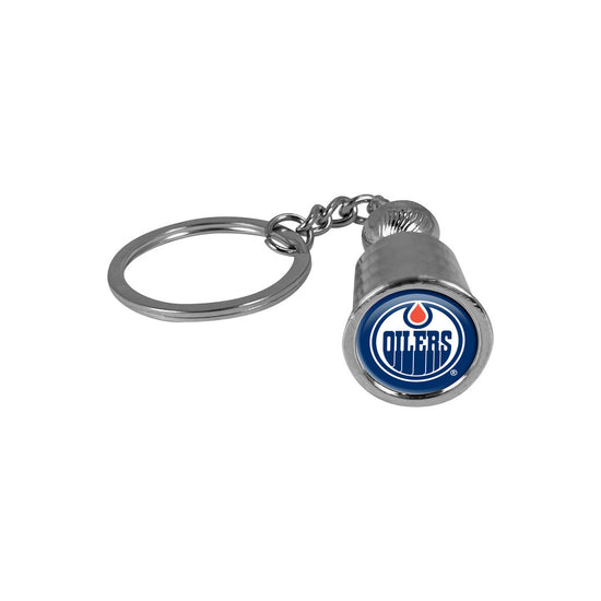 Edmonton Oilers Stanley Cup Keychain NHL Licensed